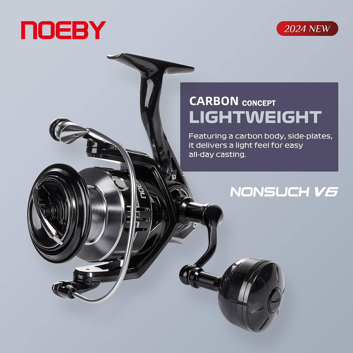 Daiwa Reel Fuego - Noeby Carbon Spinning Angelrolle 2500 3000