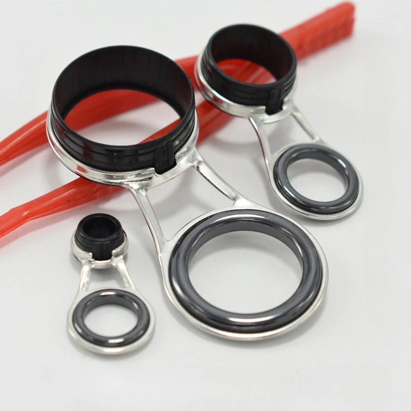 Fishing Rod Building Kit - Angelrute Guide Ring Edelstahl Guide Auge