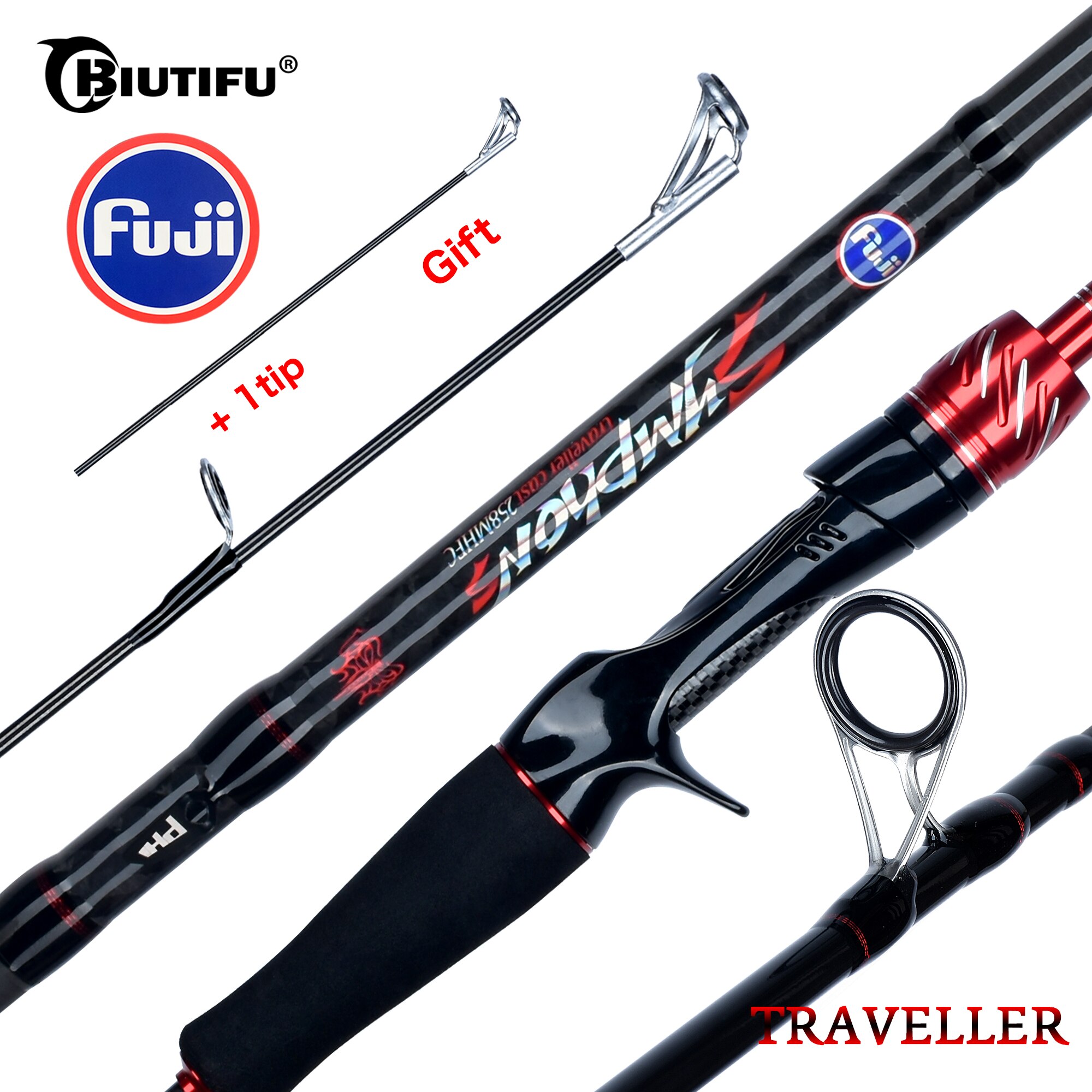 Biutifu-Reisender Spinning Gus – Fishing Rod Surf Bewertung und Preis