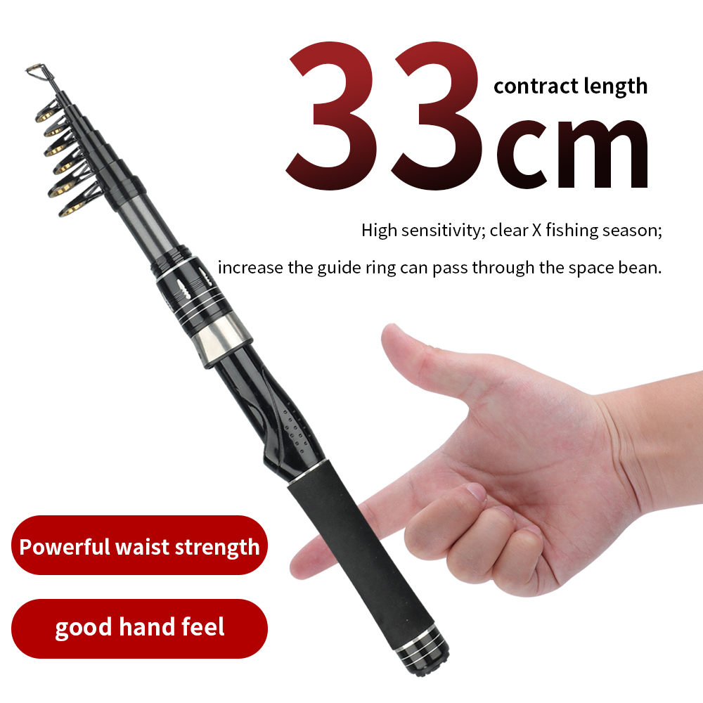 Tragbare Mini-Meerrute, 33 cm, – Fishing Rod Surf Bewertung und Preis