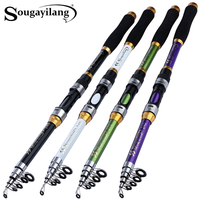 Sougayilang 4 Farben Teleskop  – Fishing Rod Surf Bewertung und Preis
