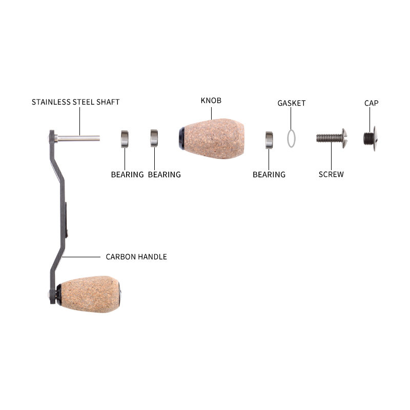 RUKE Angelrolle Griff Kohlefas – Daiwa Reel Bg Bewertung und Preis