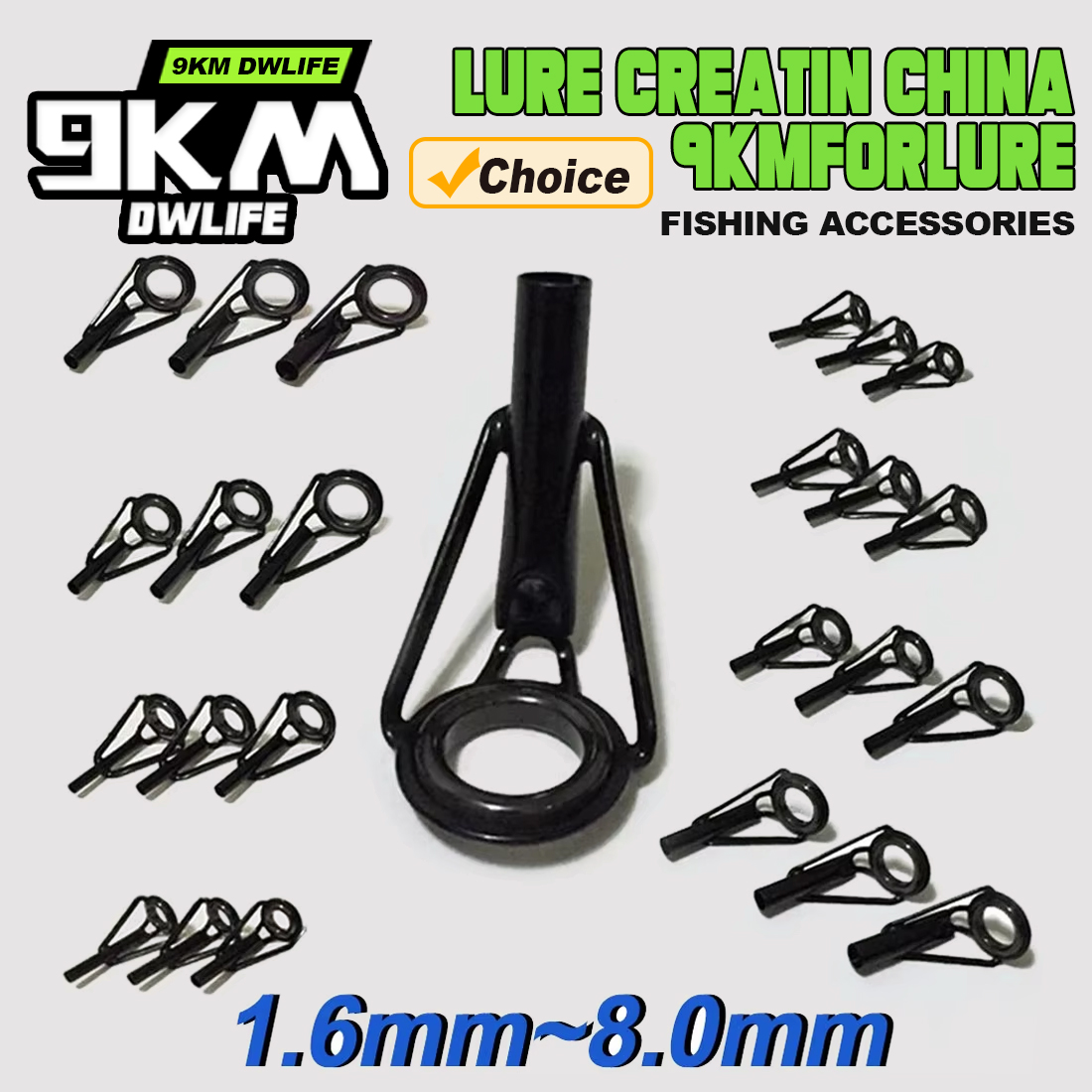 5 Stücke Angelrute Spitze Führ – Fishing Rod Guide Replacement Bewertung und Preis